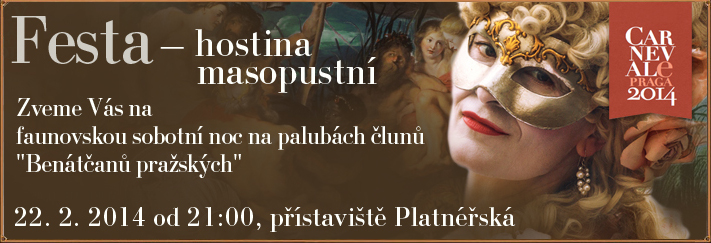 Festa – hostina masopustní na Vltavě | Muzeum Karlova mostu