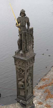 Bruncvík - socha | Muzeum Karlova mostu