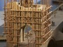 Stavba mostní věže | Expozice - Unikátní model středověké stavby Karlova mostu | Muzeum Karlova mostu